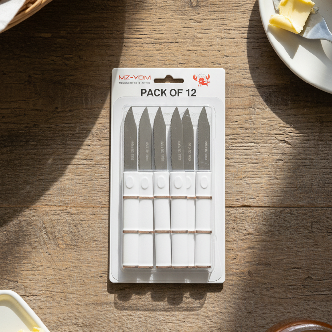 Professional Stainless Steel Kitchen Knives With Ergonomic Handles