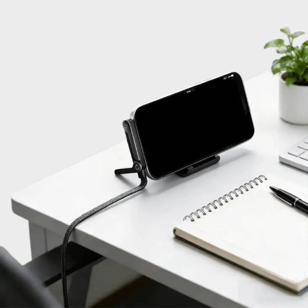 Charging Cable With Foldable Bracket
