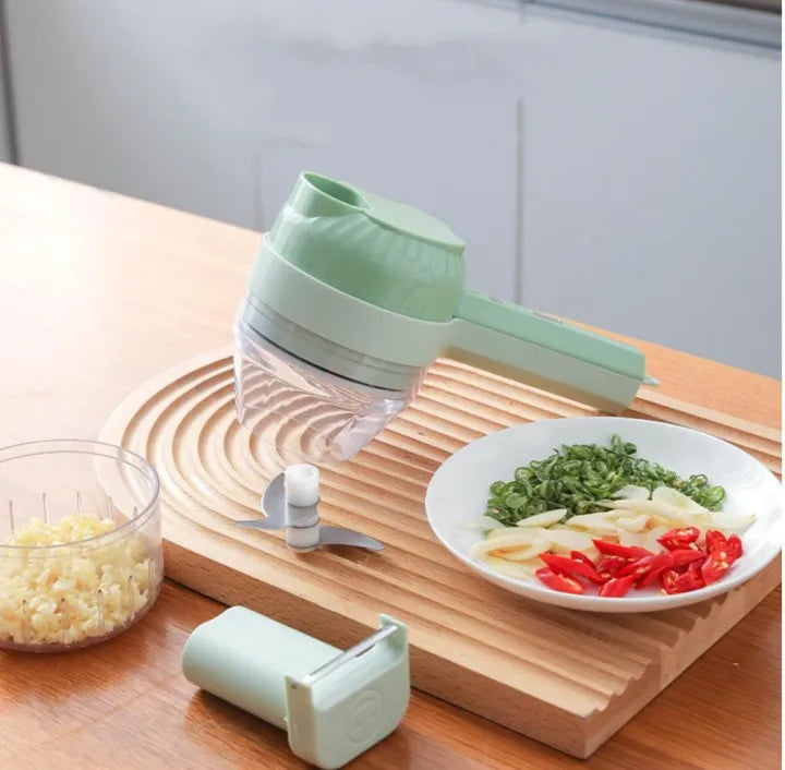 Electric Handheld Vegetable Cutter Slicer