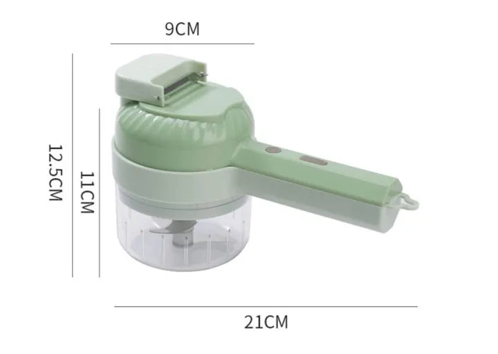 Electric Handheld Vegetable Cutter Slicer