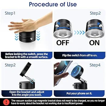 Magnetic Suction Phone Holder